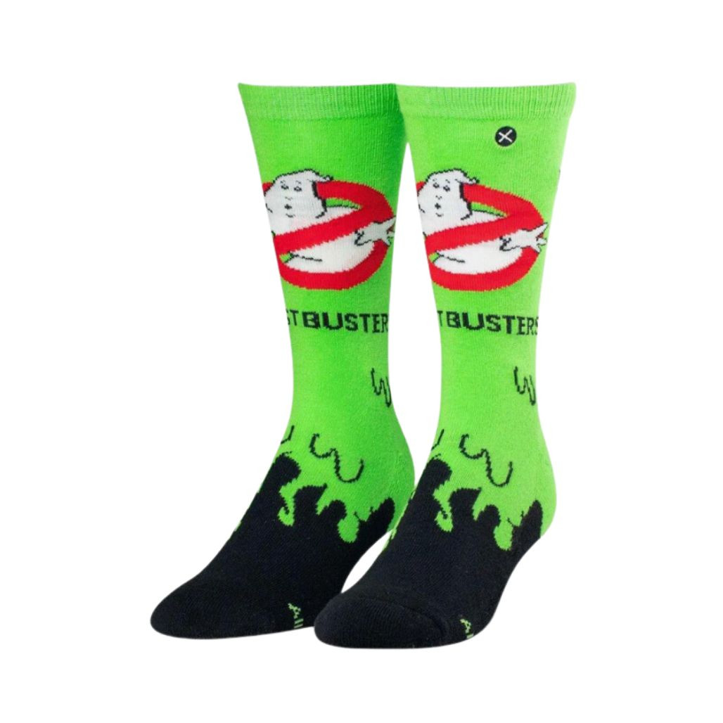Ghostbusters Slime Knit Crew Socks