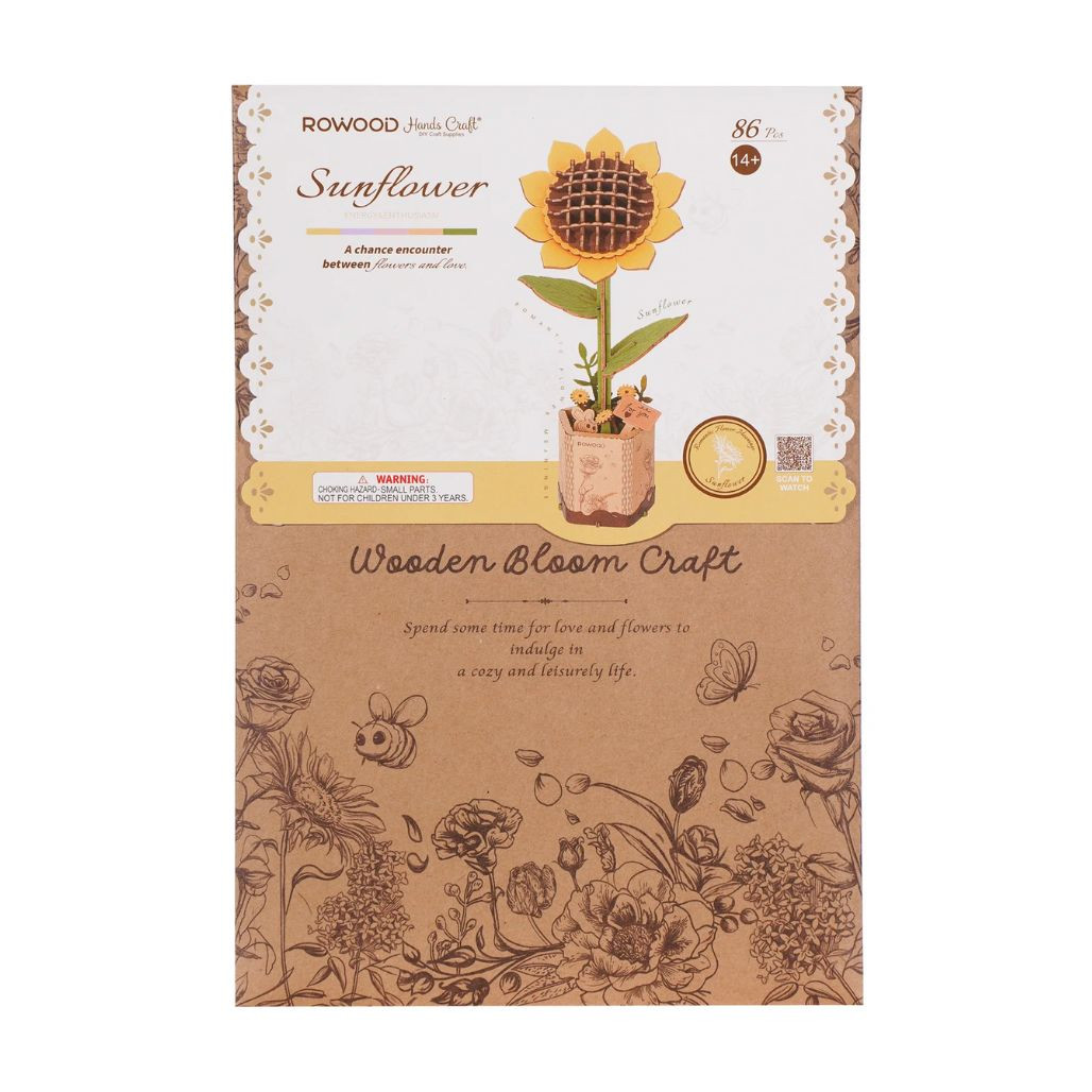 DIY Wooden Sunflower Craft Kit