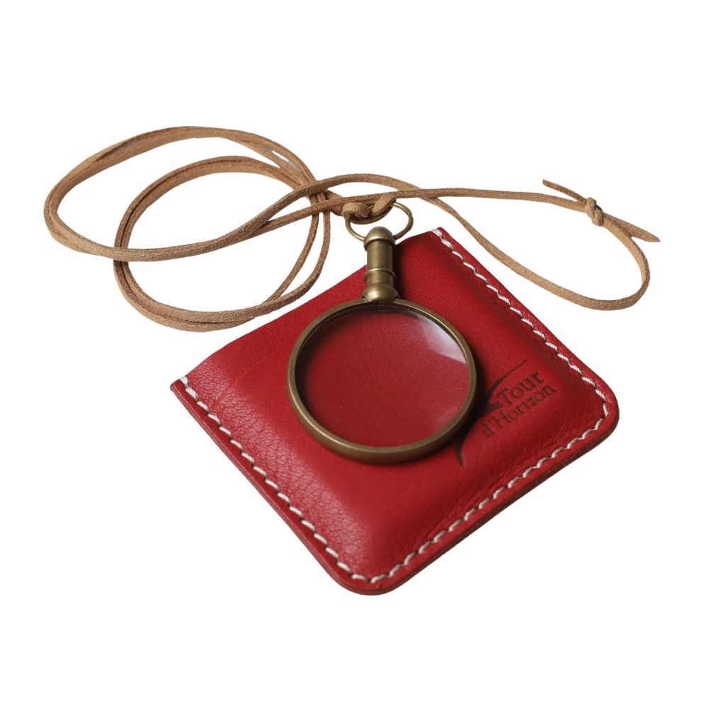 Magnifying Glass with Leather Pouch
