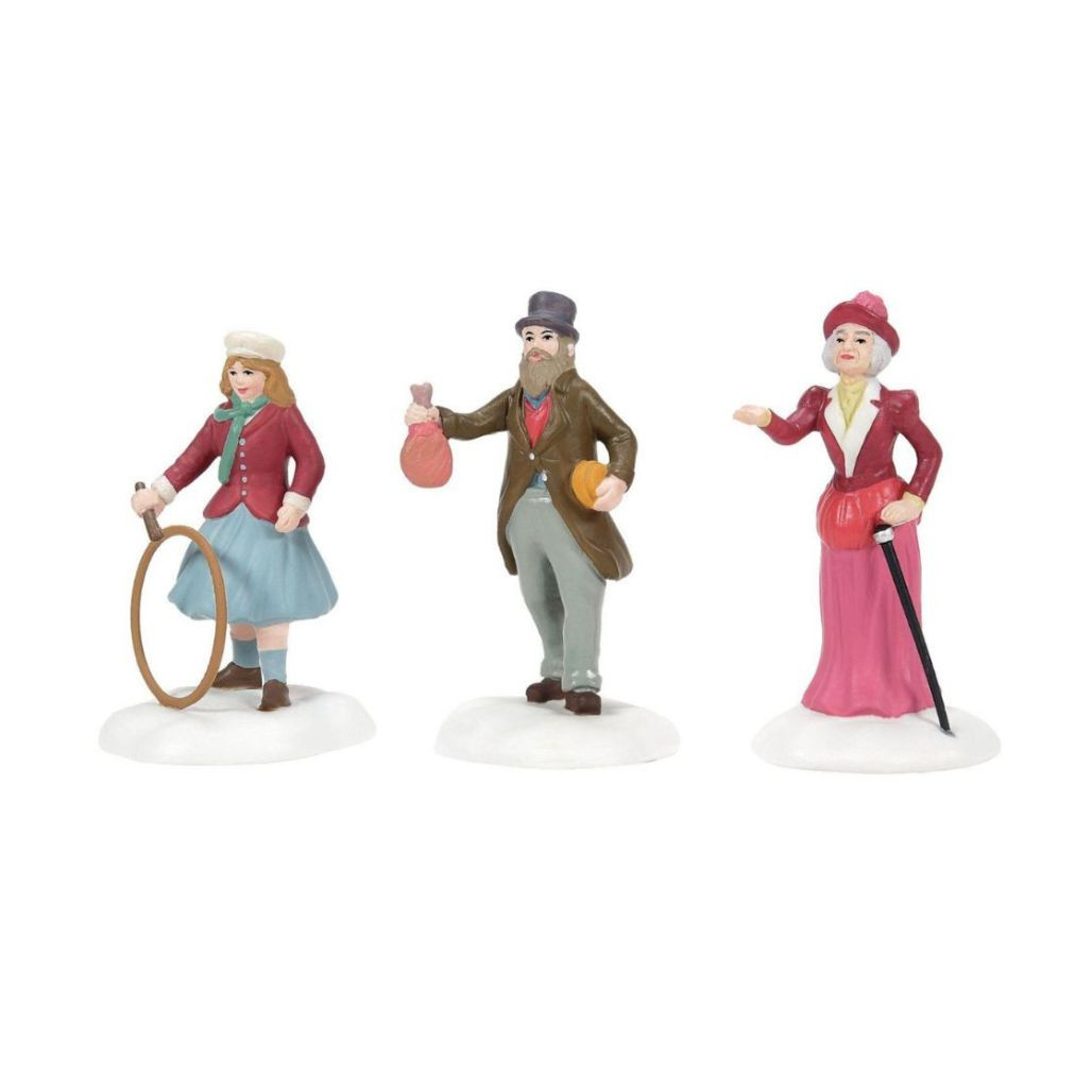 Department 56 - Dickens Village - Friends & Neighbors Set of 3