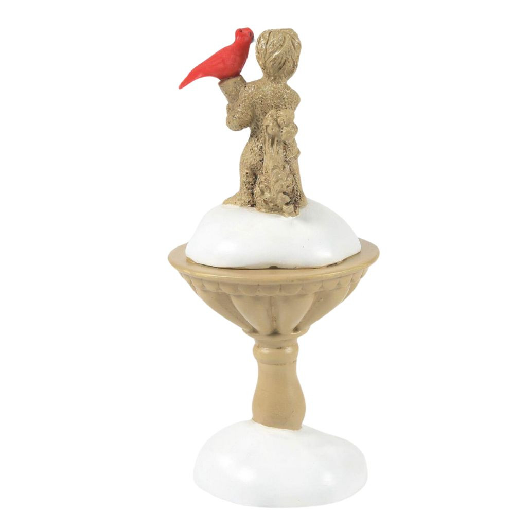 Department 56 - Cardinal Christmas Fountain