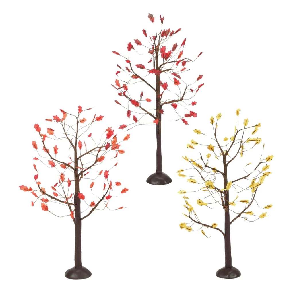 Department 56 Halloween - September Oaks Set of 3