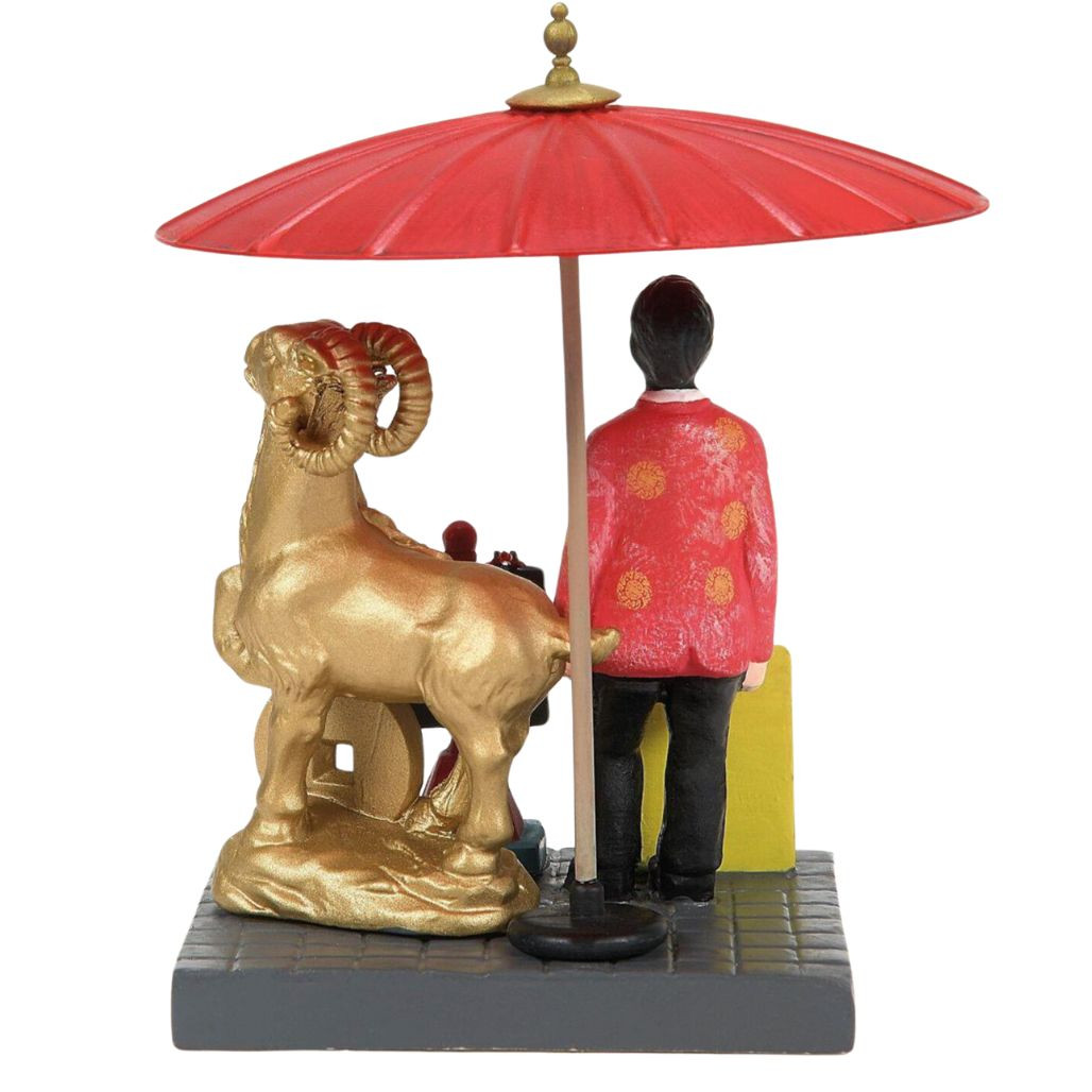 Department 56 - Christmas In The City - Luck Necklaces Are The Goat