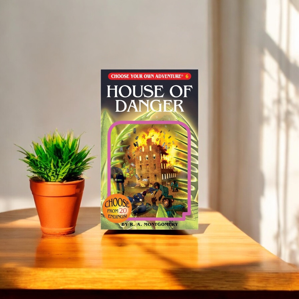 House of Danger - Choose Your Own Adventure book