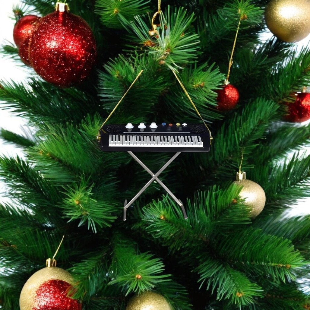 Electric Keyboard Ornament