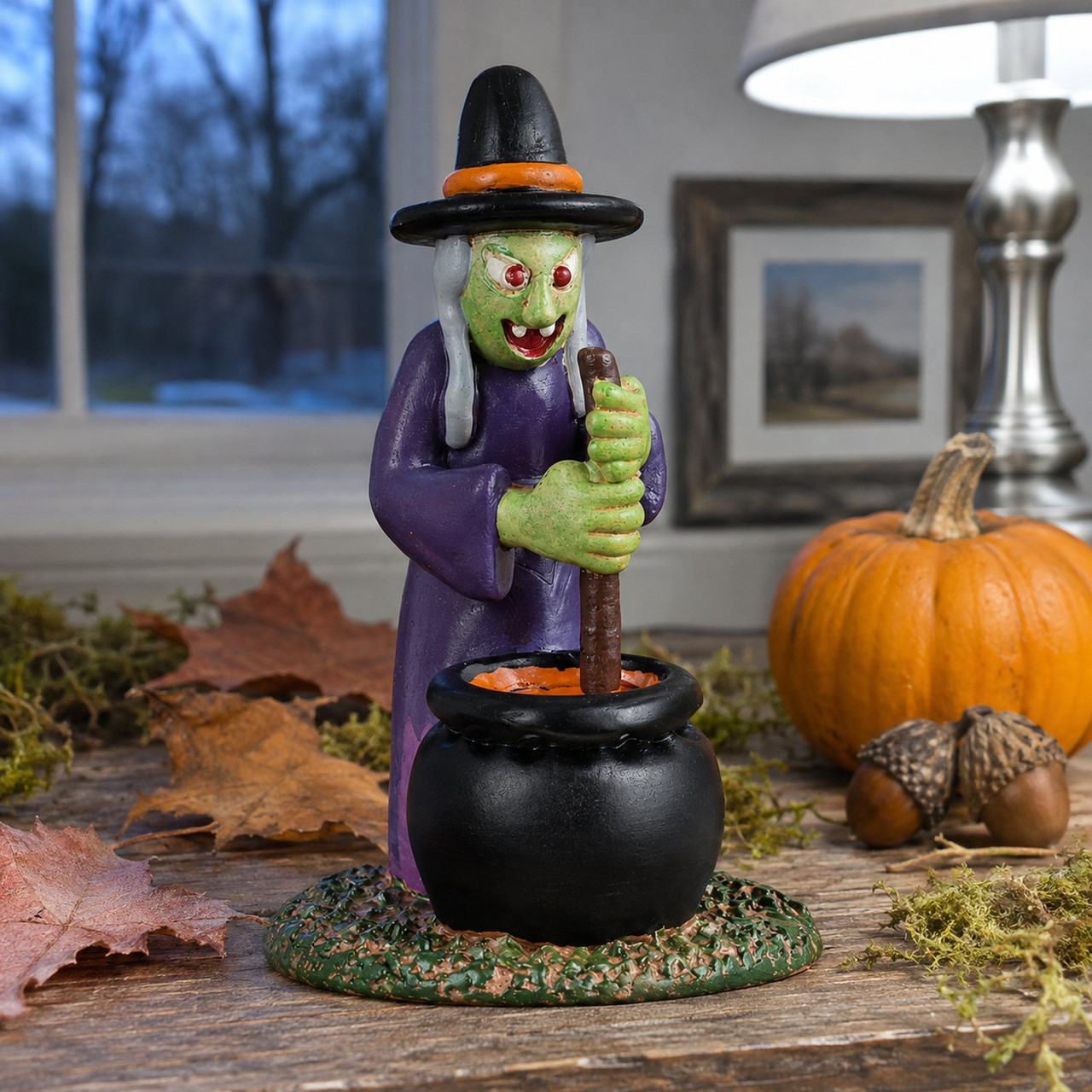 Lemax - Spooky Town - Inflatable Witch Yard Decoration