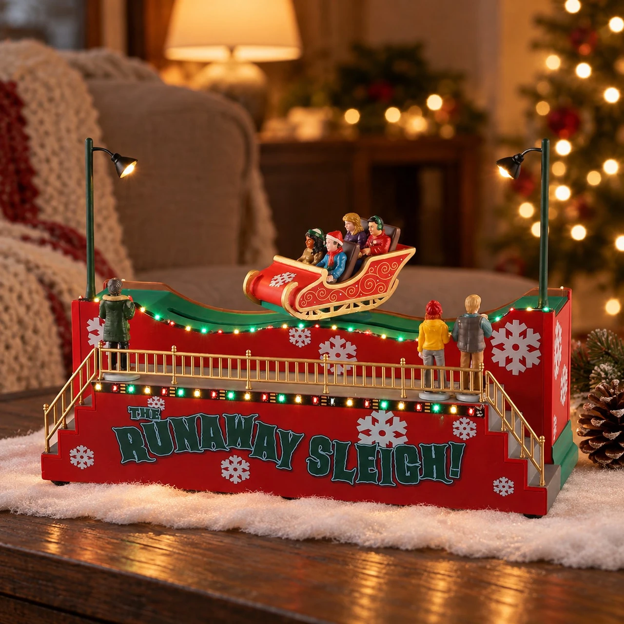 Lemax - The Runaway Sleigh