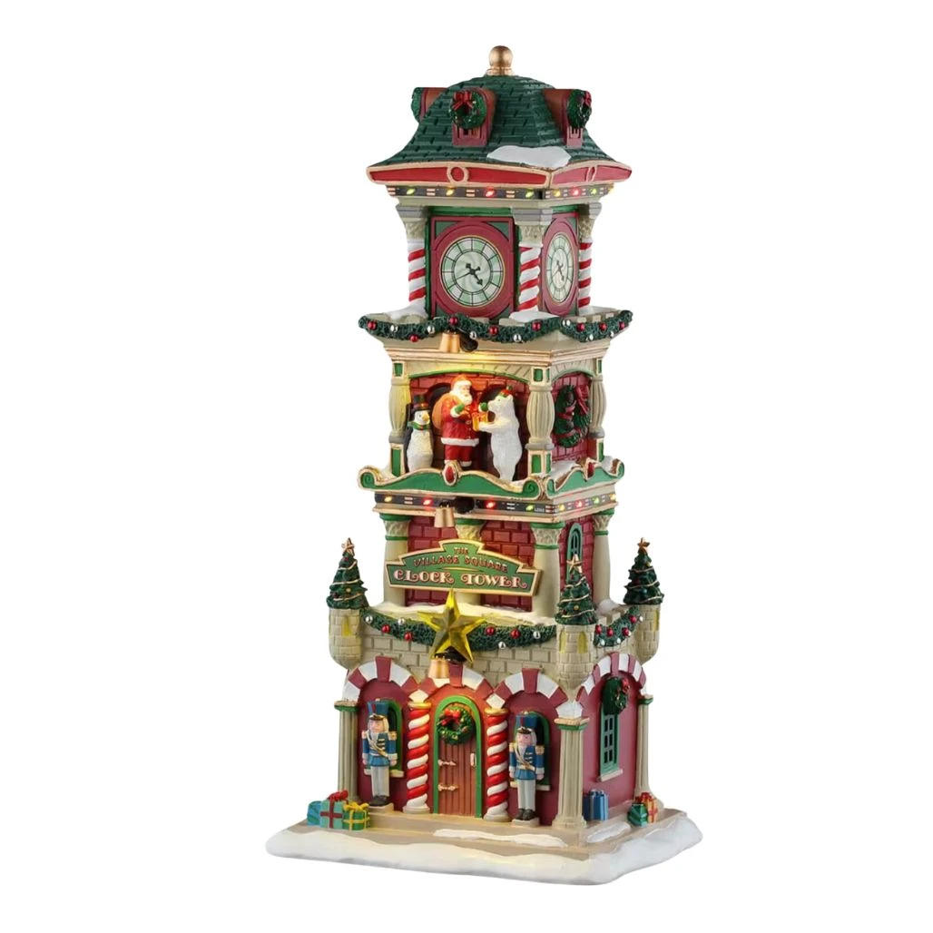 Lemax - The Village Square Clock Tower