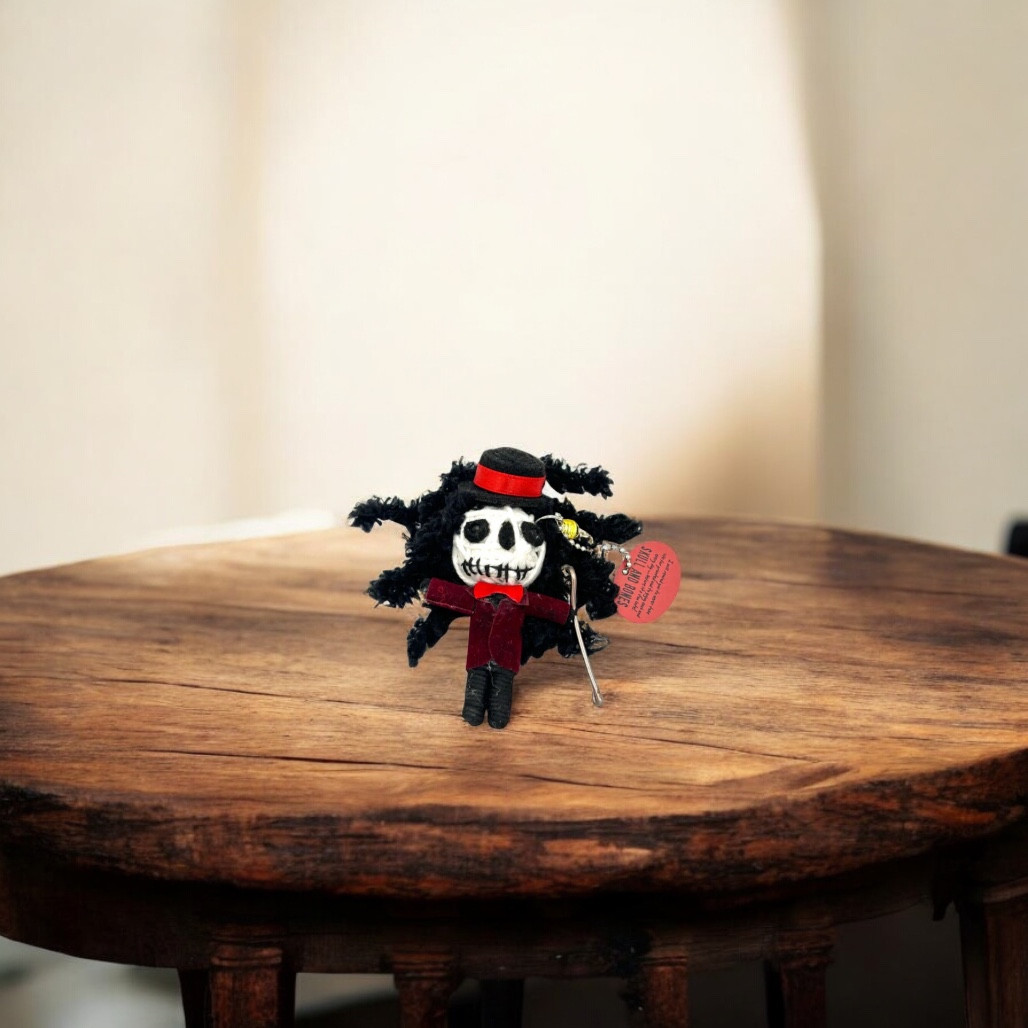 Voodoo Doll - Skull & Bones Charm