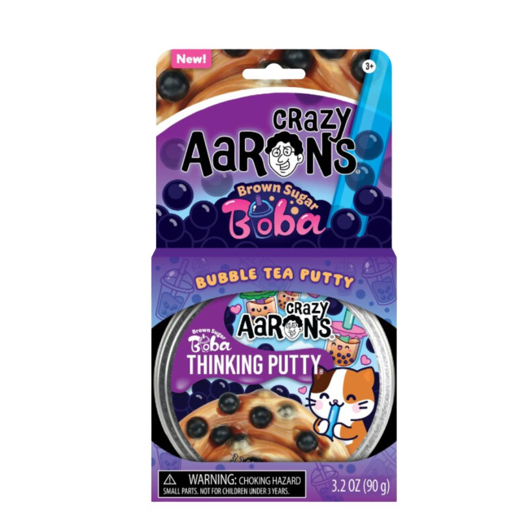Brown Sugar Boba Thinking Putty Tin