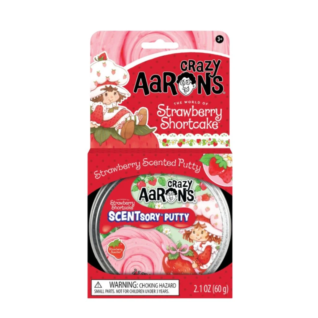 SCENTsory Thinking Putty Tin – Strawberry Shortcake