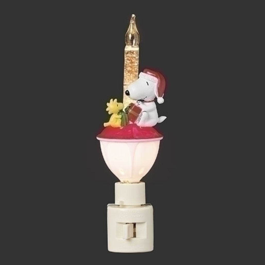 Snoopy w/ Present Bubble Nite Lite