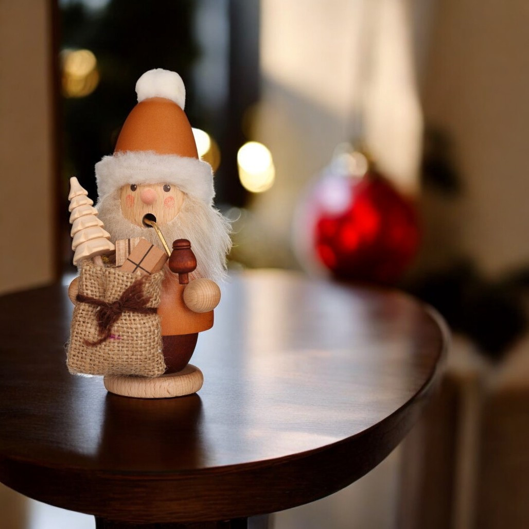 Christian Ulbricht Natural Santa with Sack Mini Smoker