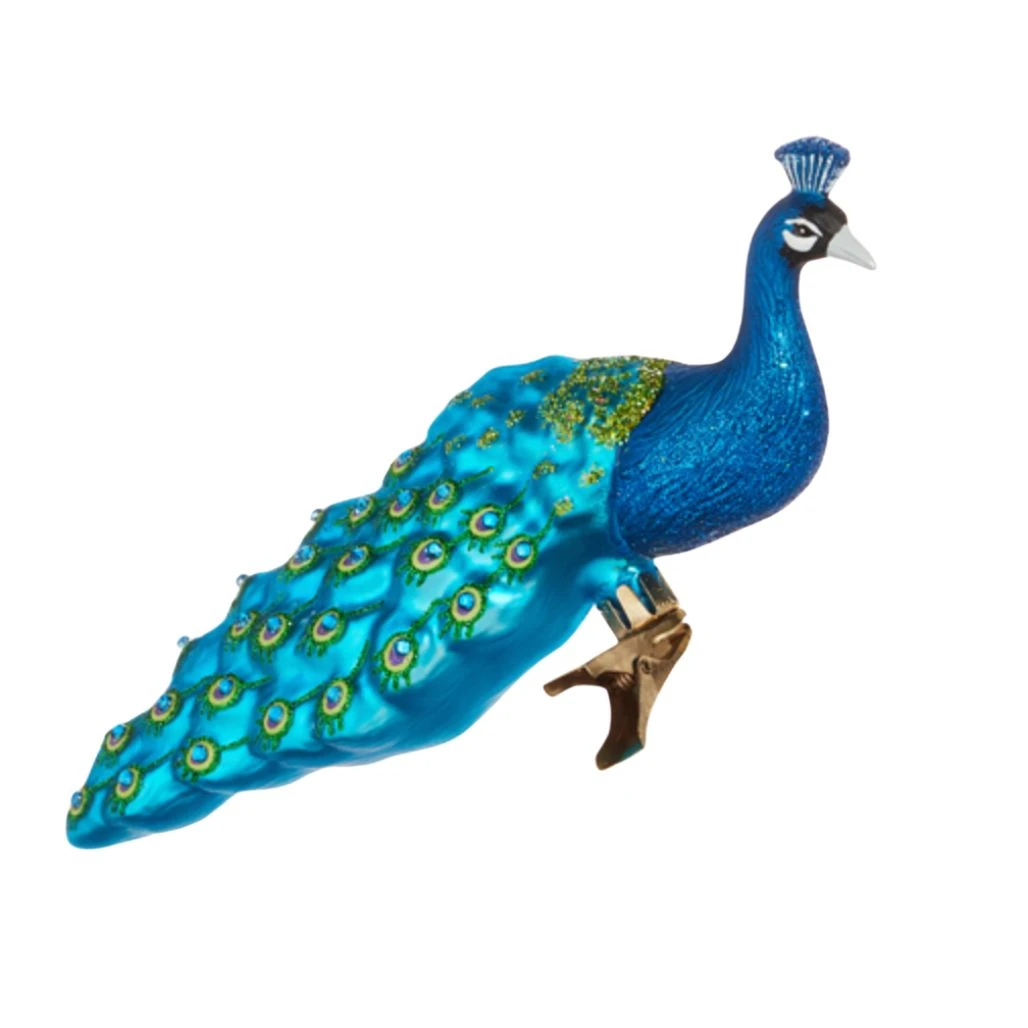 Peacock Clip-On Ornament
