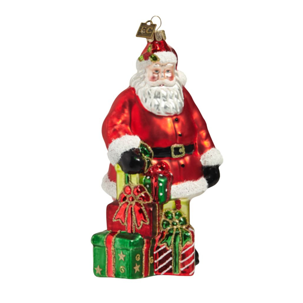 Special Delivery Santa Ornament