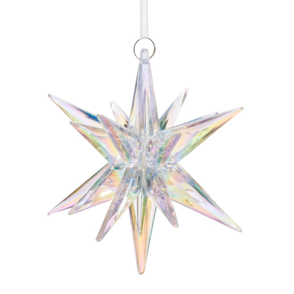 Iridescent Star Ornament