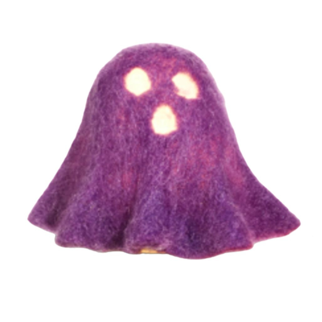 Lited Purple Felt Ghost