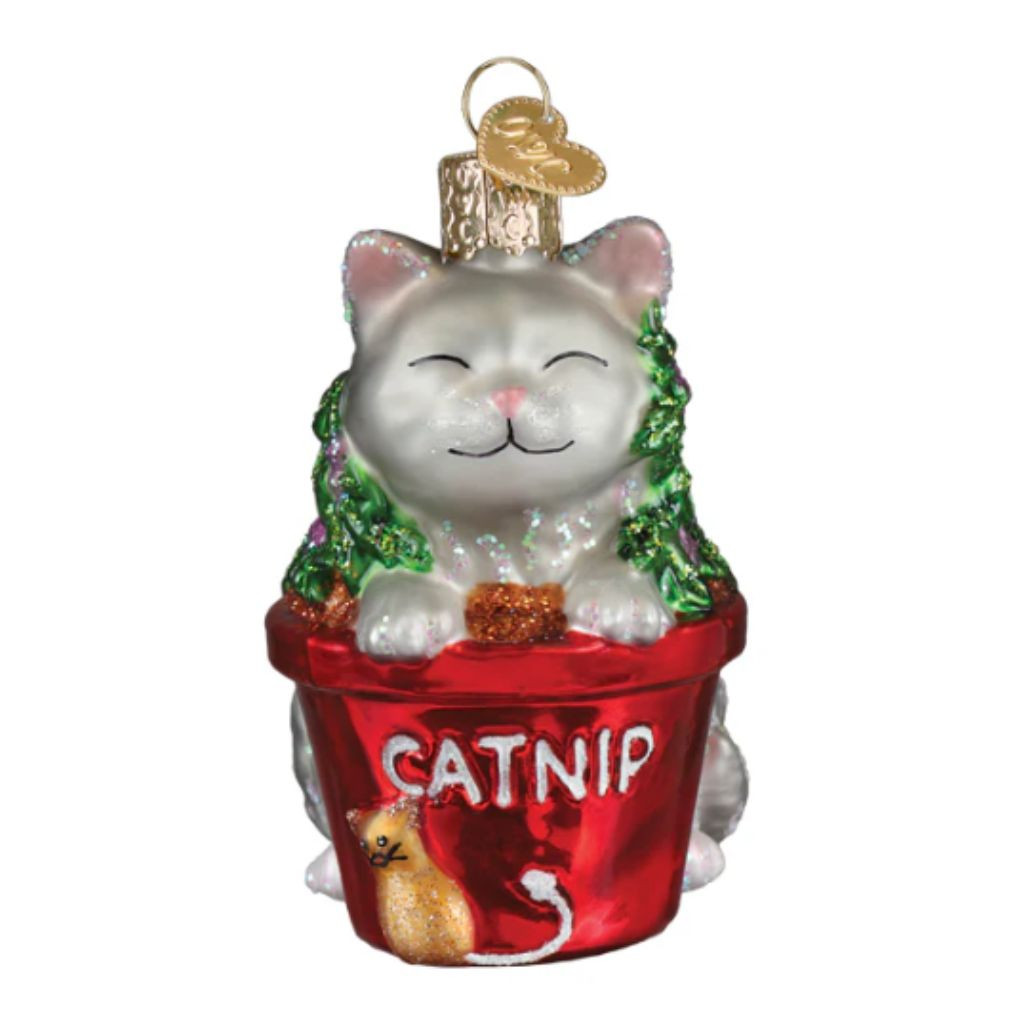 Catnip Cat Ornament