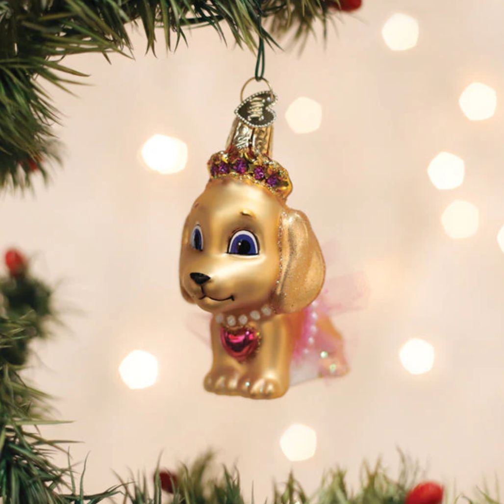Princess Doggy Ornament