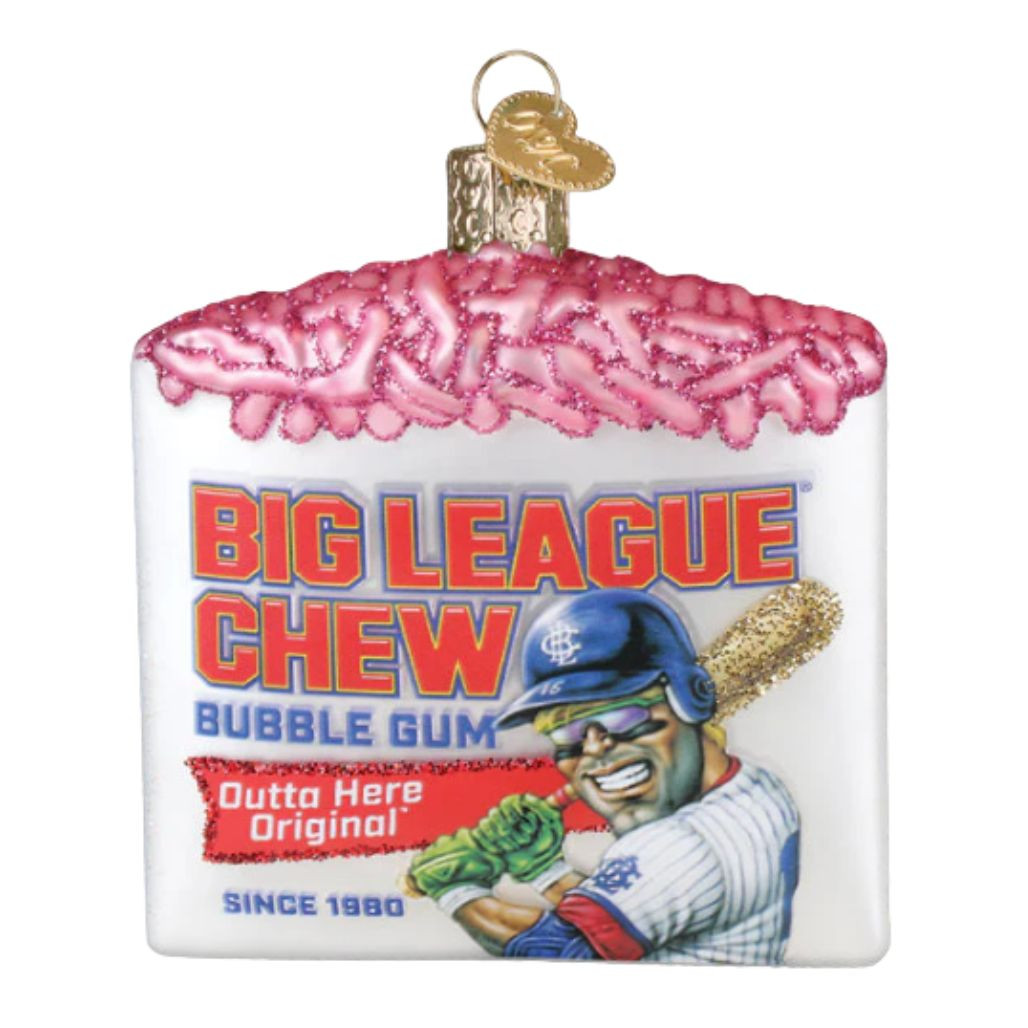 Big League Chew Bubble Gum Ornament