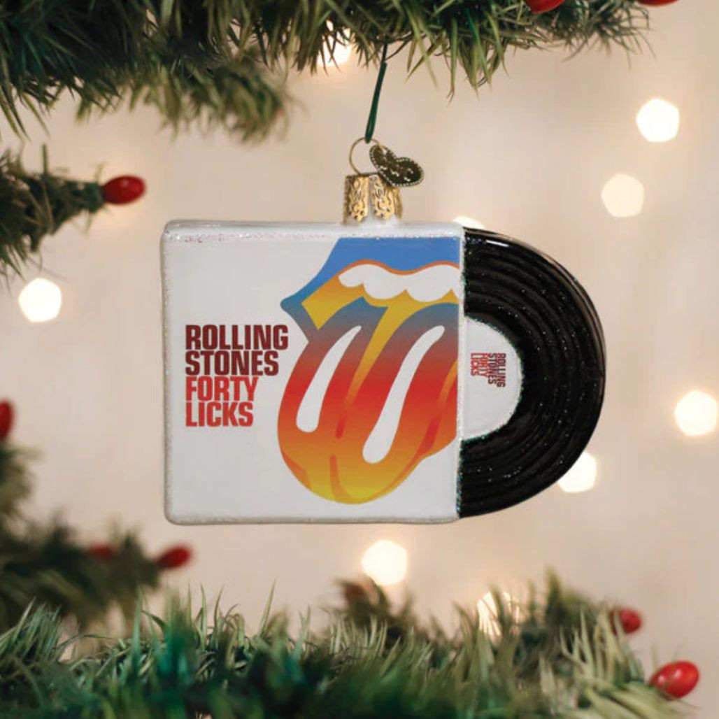 Rolling Stones Forty Licks Album Ornament