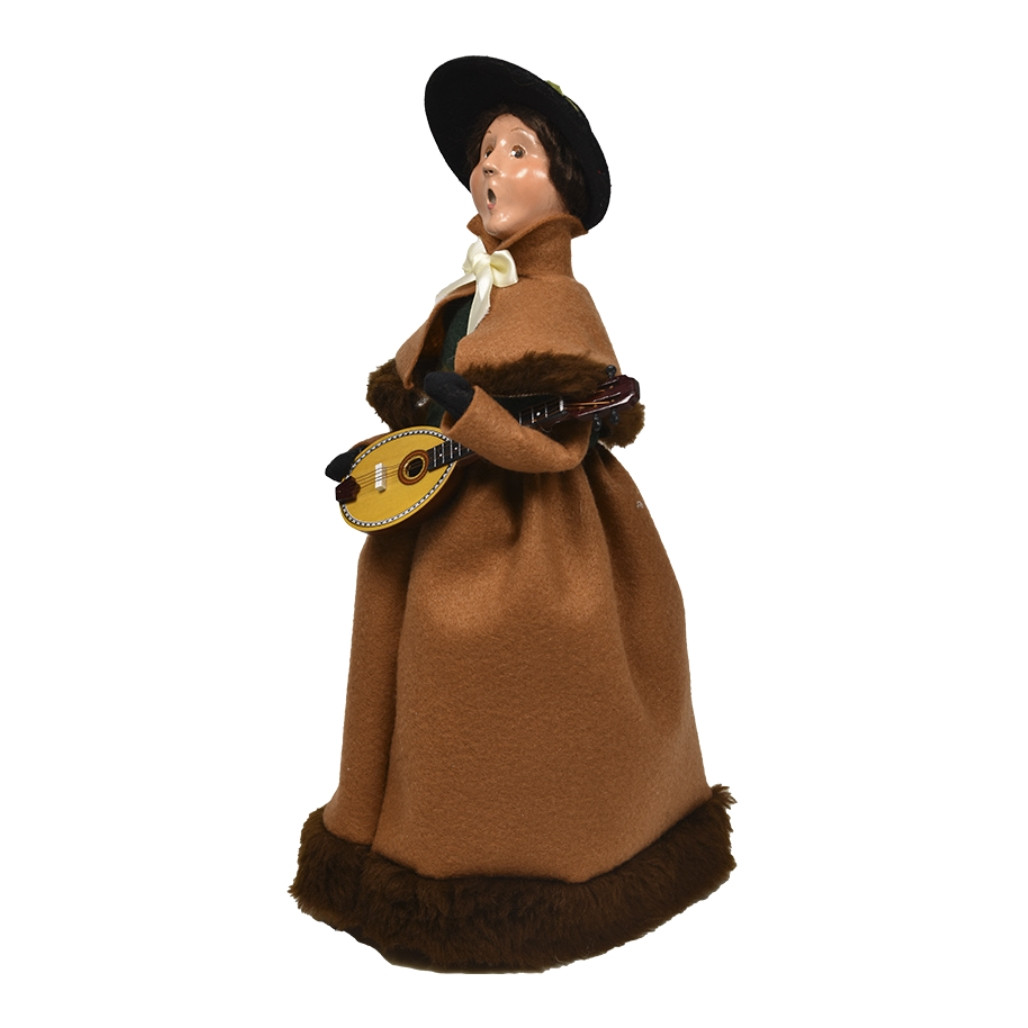 Byers' Choice - Woman With Mandolin Caroler