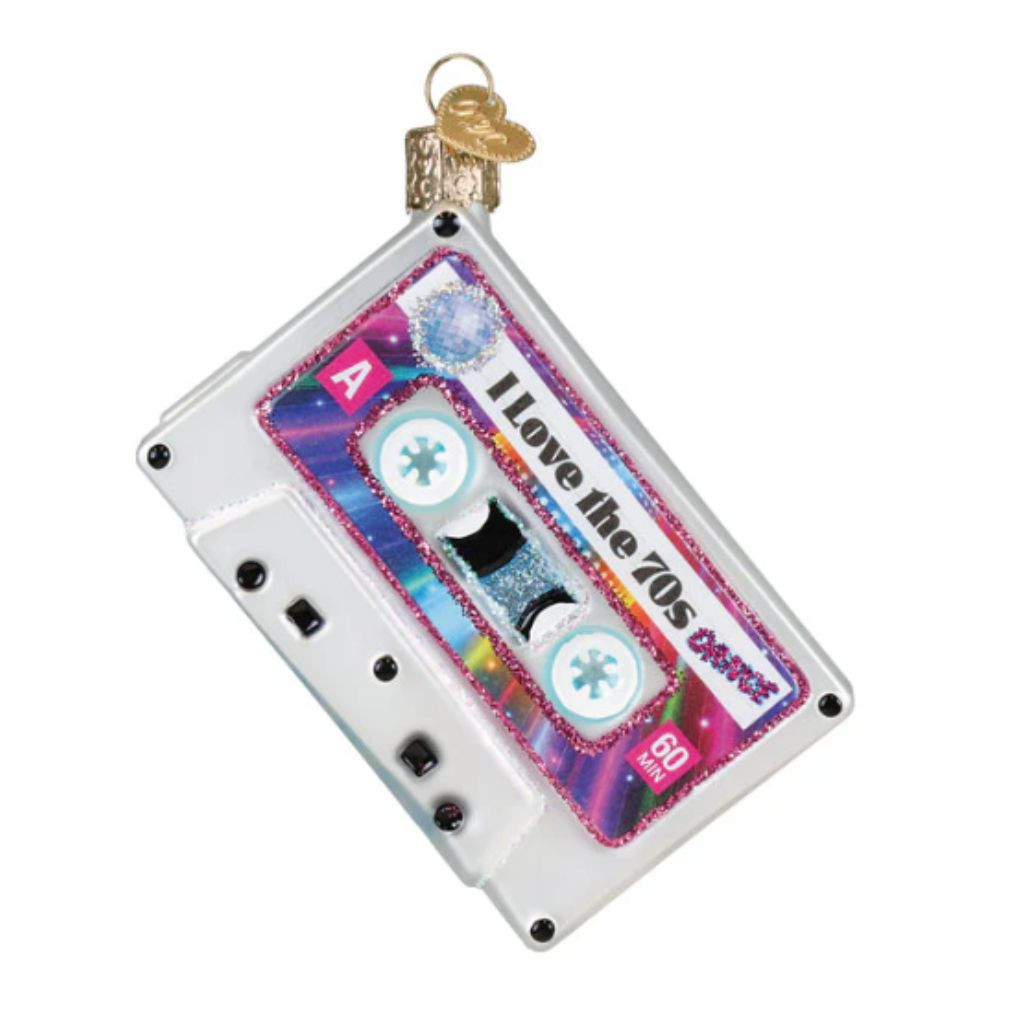 I Love the 70s Cassette Tape Ornament