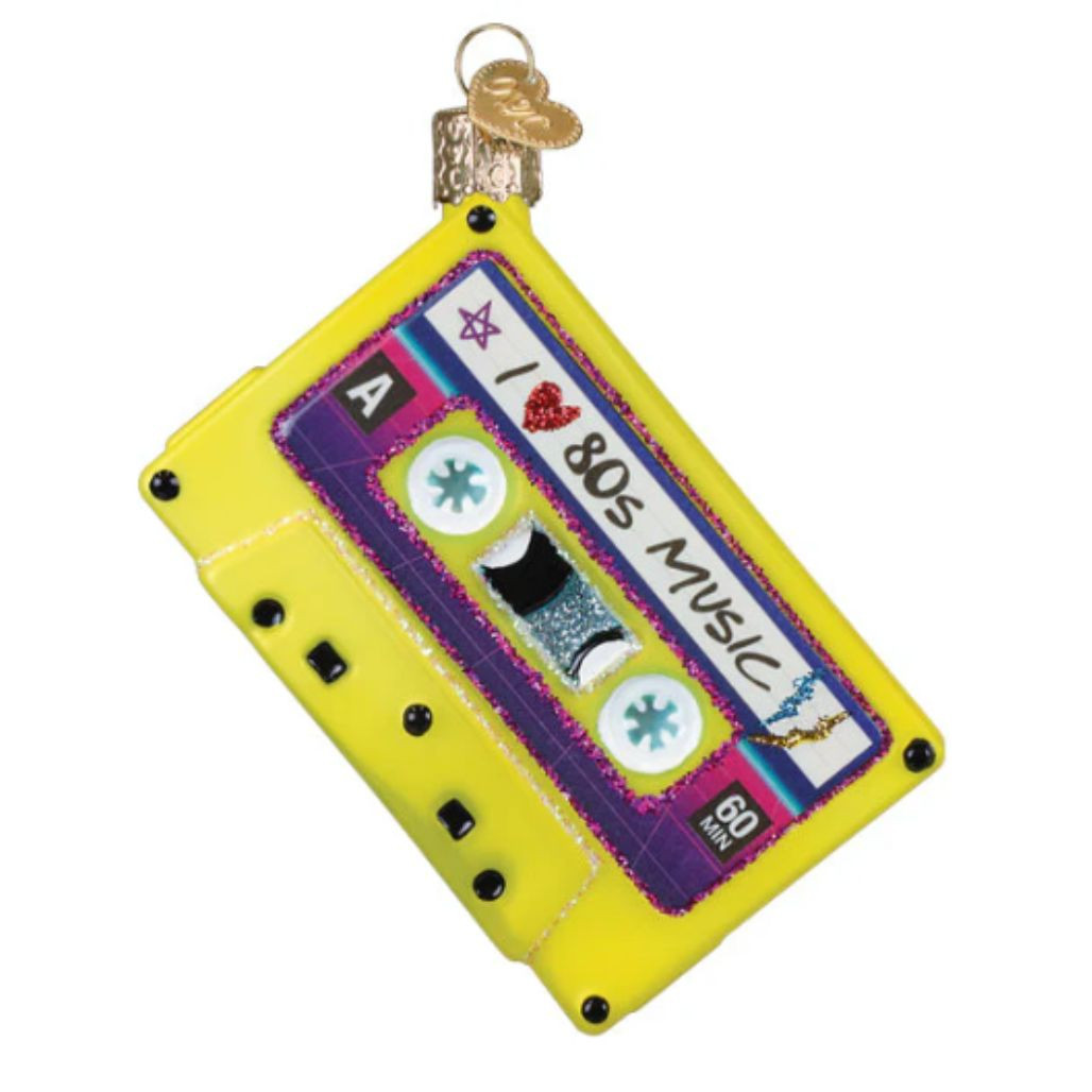 I Love the 80s Cassette Tape Ornament