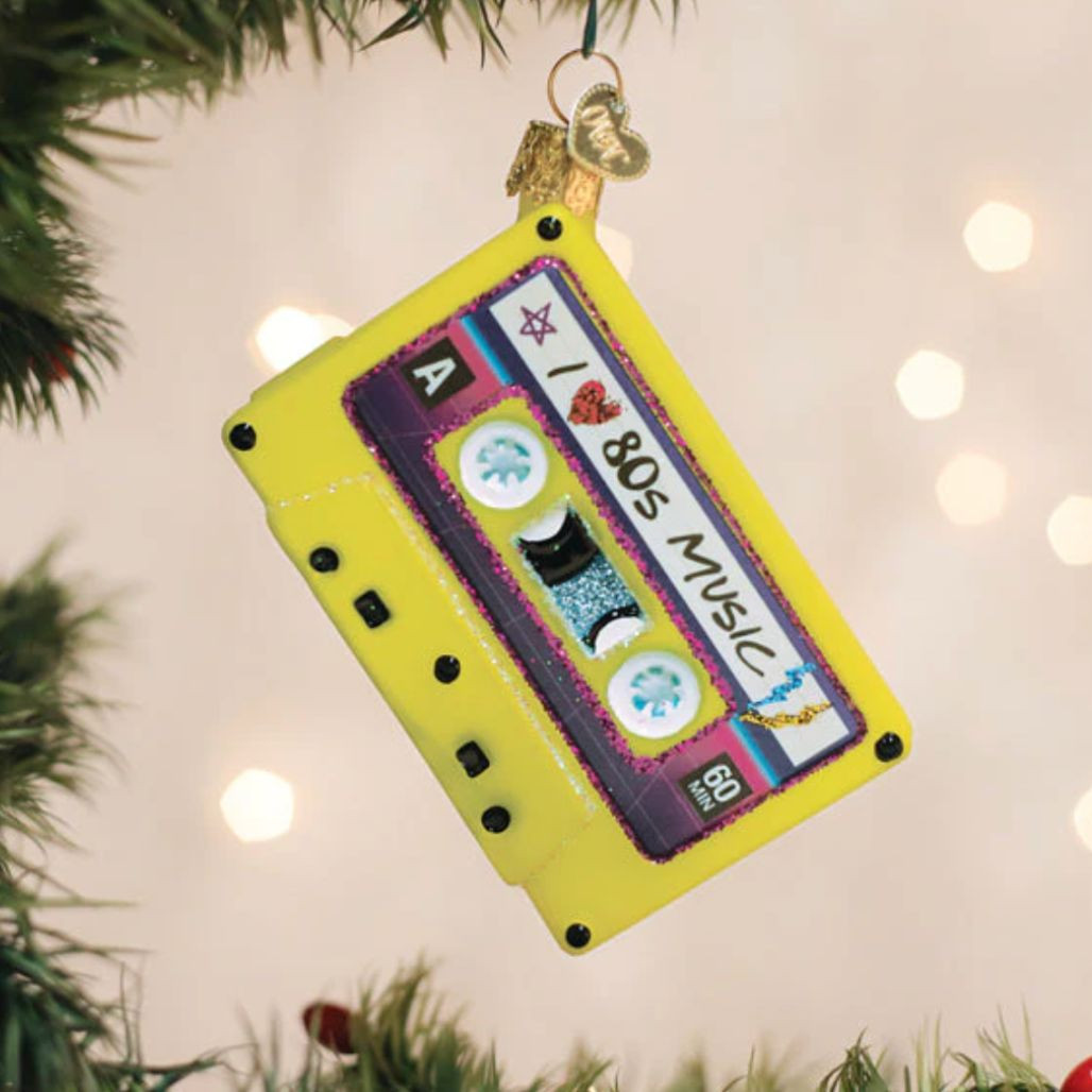 I Love the 80s Cassette Tape Ornament