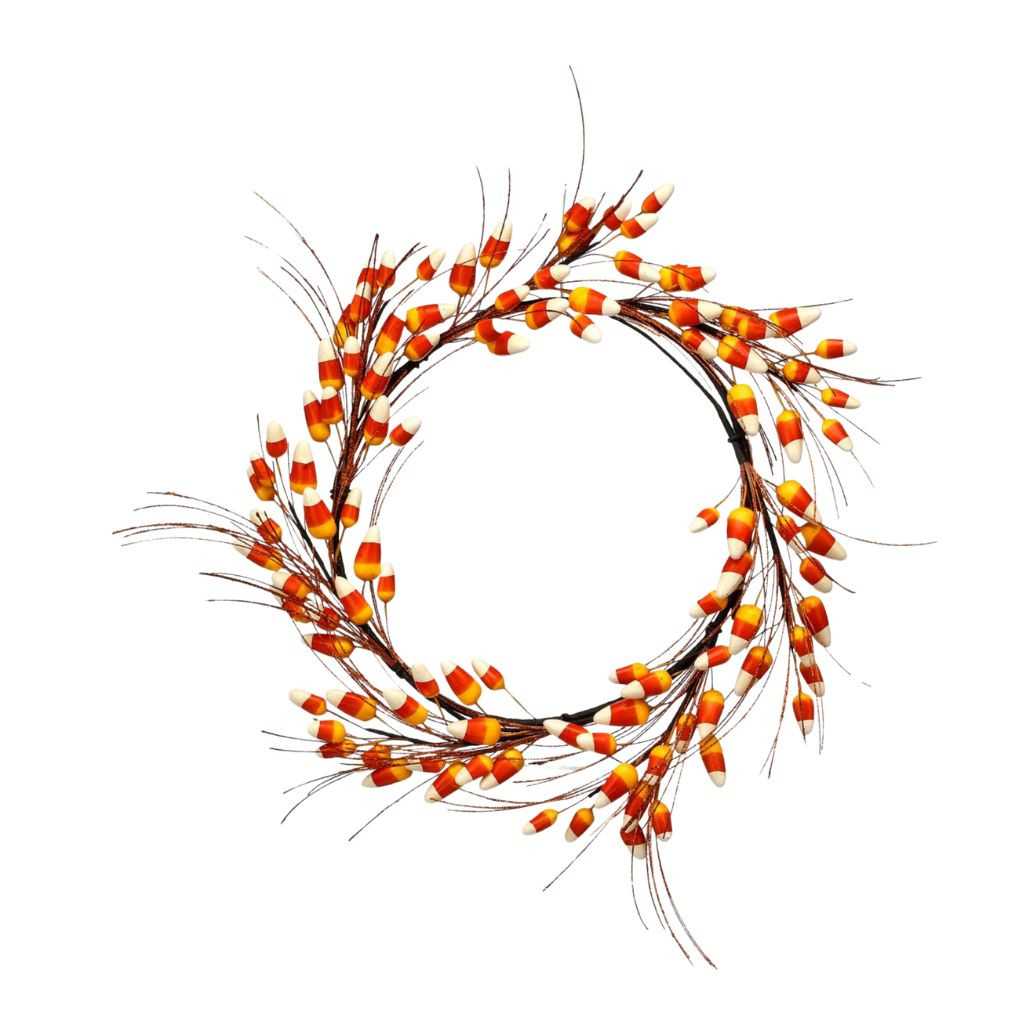 Candy Corn Wreath