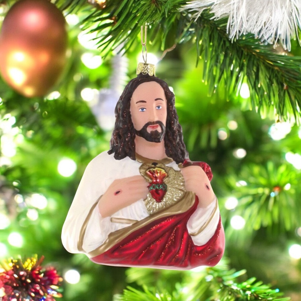 Cody Foster & Co Sacred Heart of Jesus Christmas Ornament