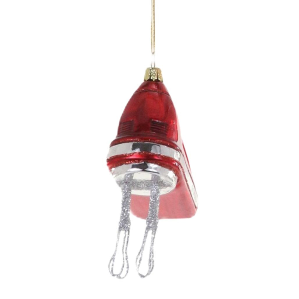 Cody Foster & Co Vintage Red Hand Mixer Ornament
