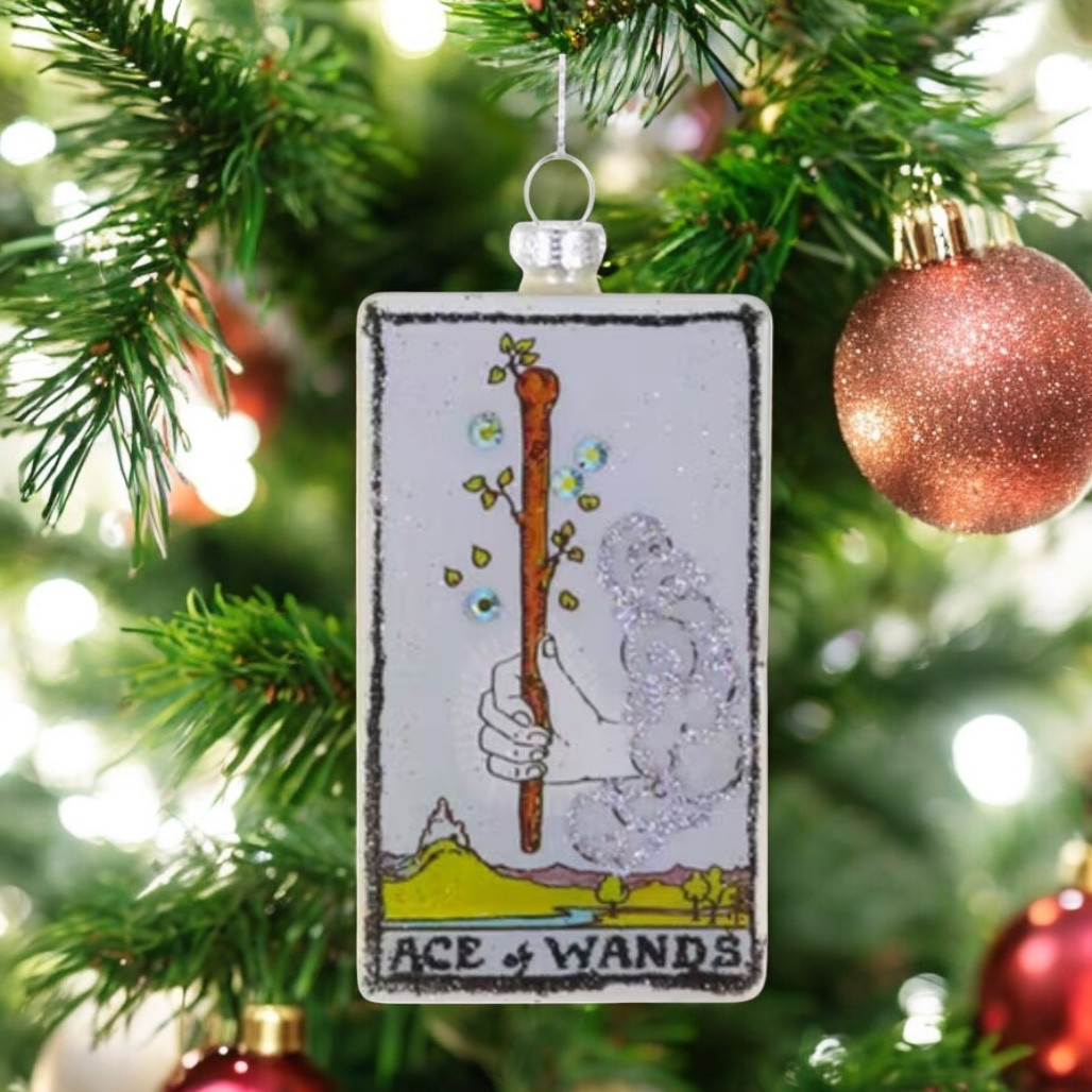 Cody Foster Tarot Card Ornament – Ace of Wands