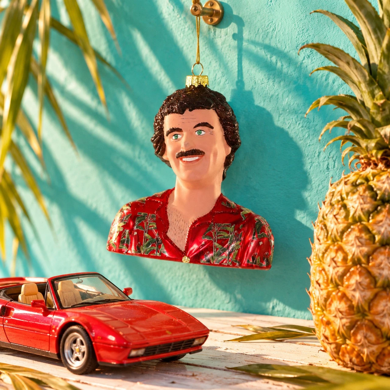 Cody Foster Tom Selleck Ornament
