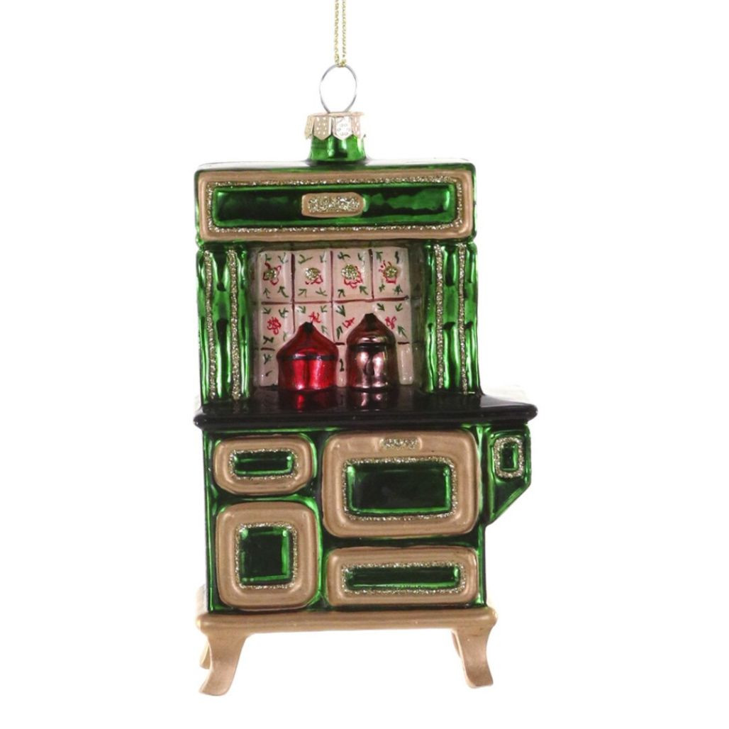 Cody Foster Cozy Cottage Cook Stove Ornament