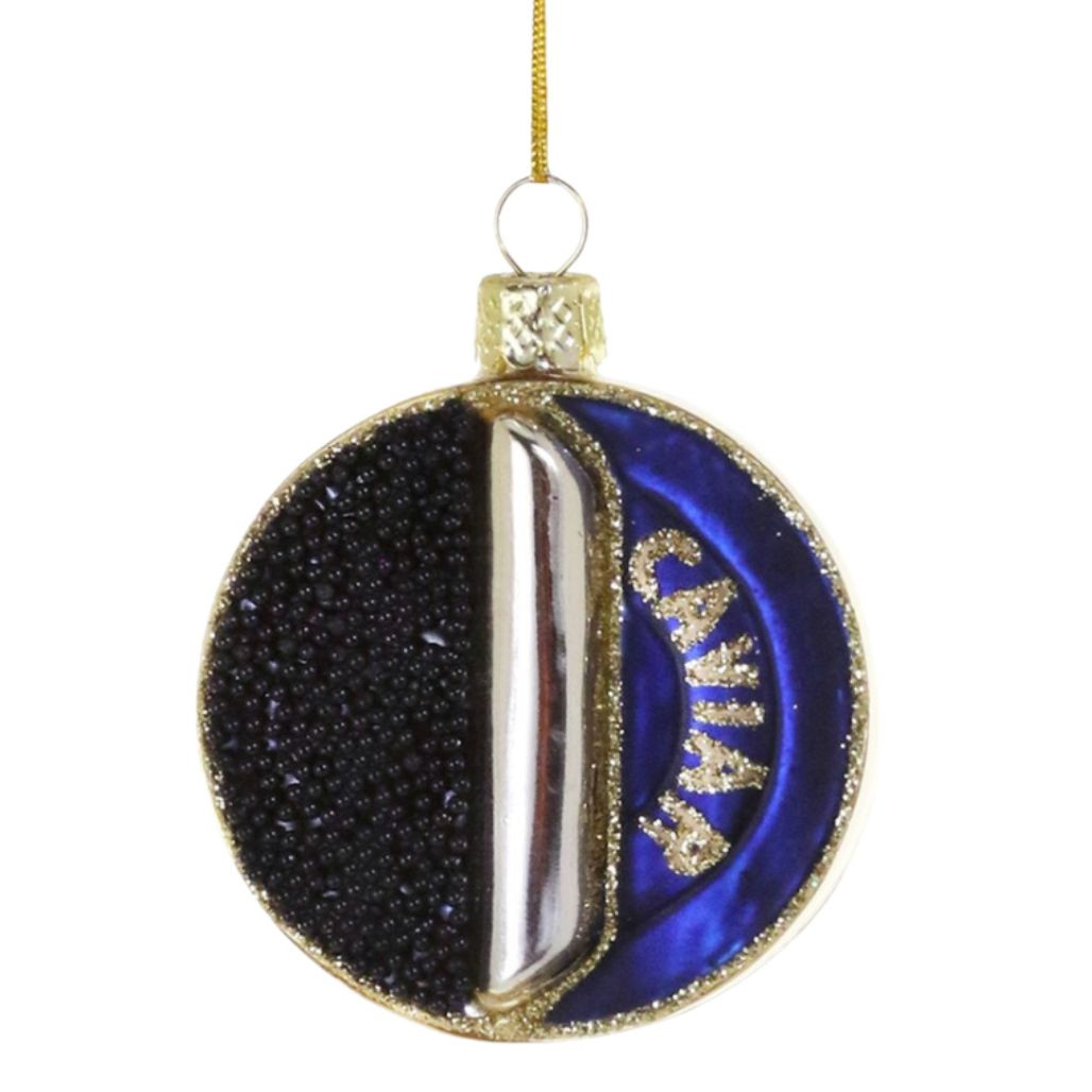 Cody Foster Caviar Tin Ornament