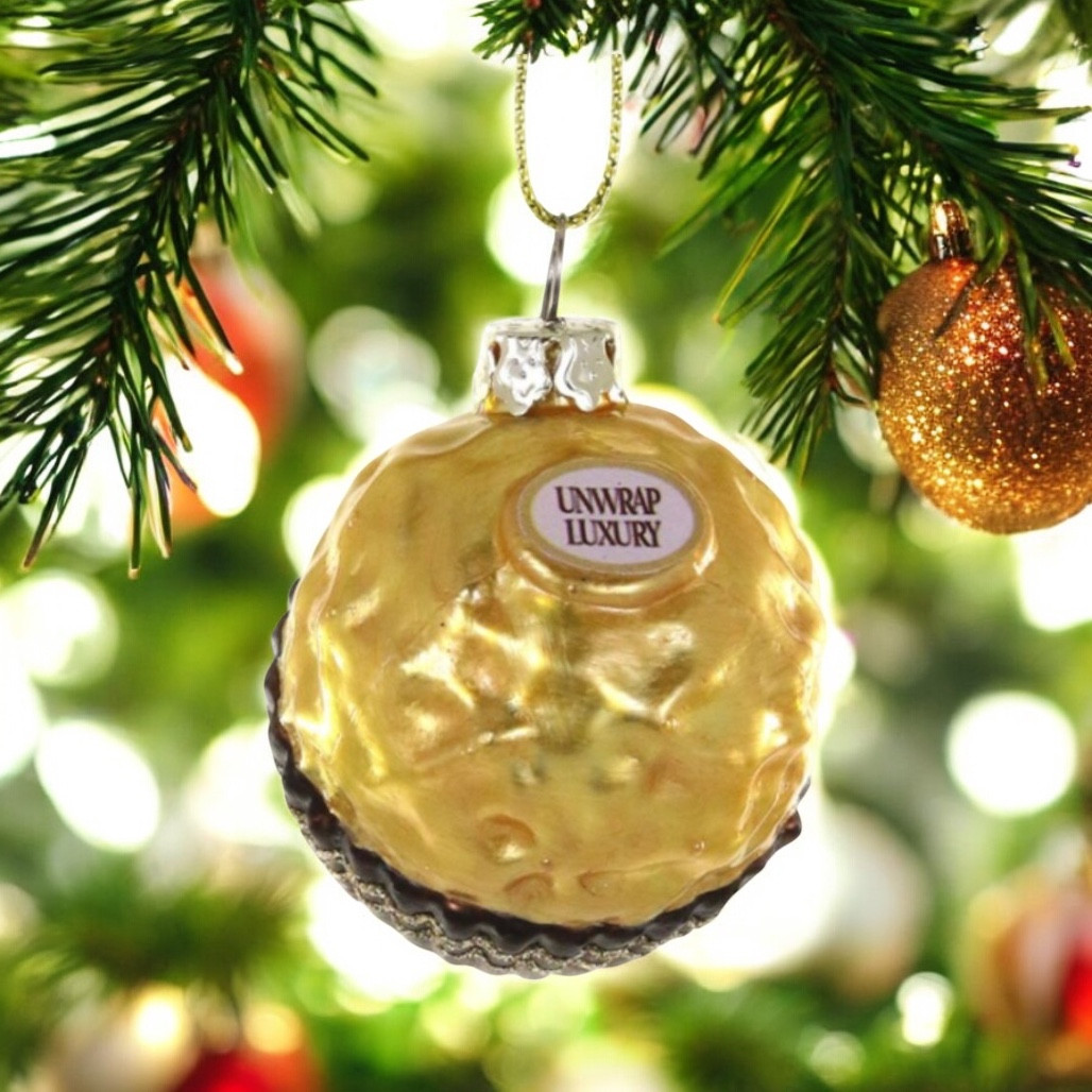 Cody Foster Chocolate Hazelnut Bon Bon Ornament
