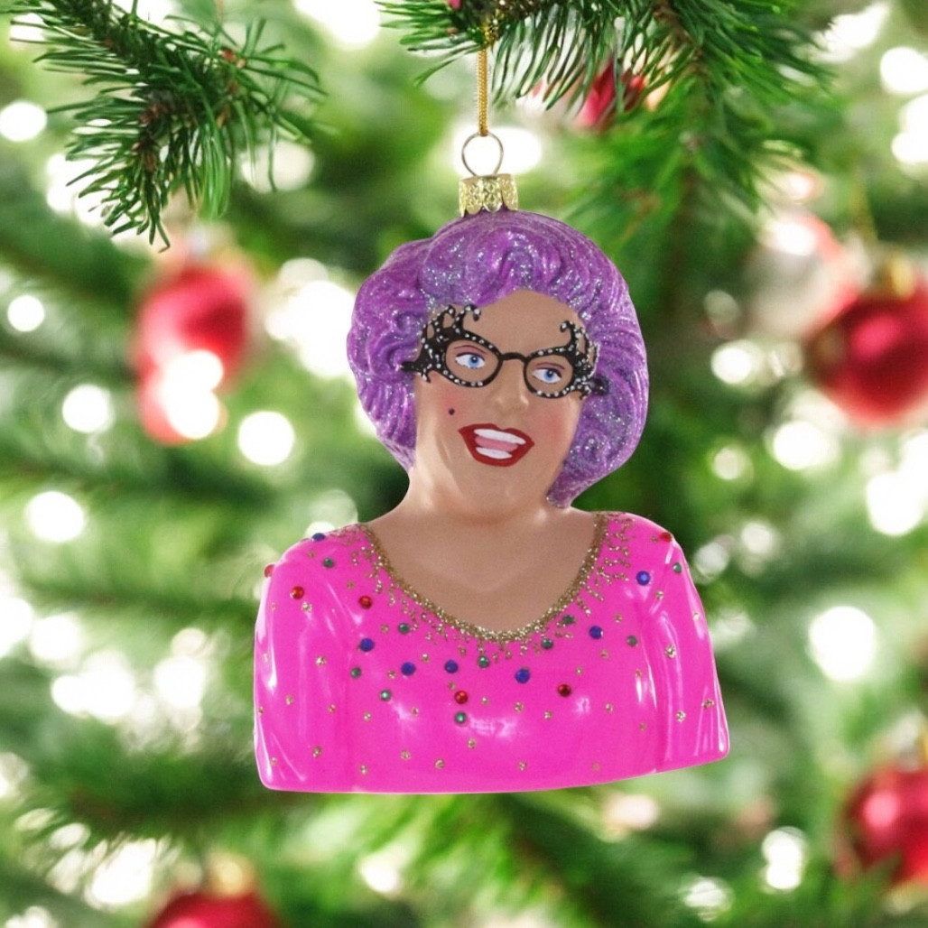 Cody Foster Dame Edna Ornament