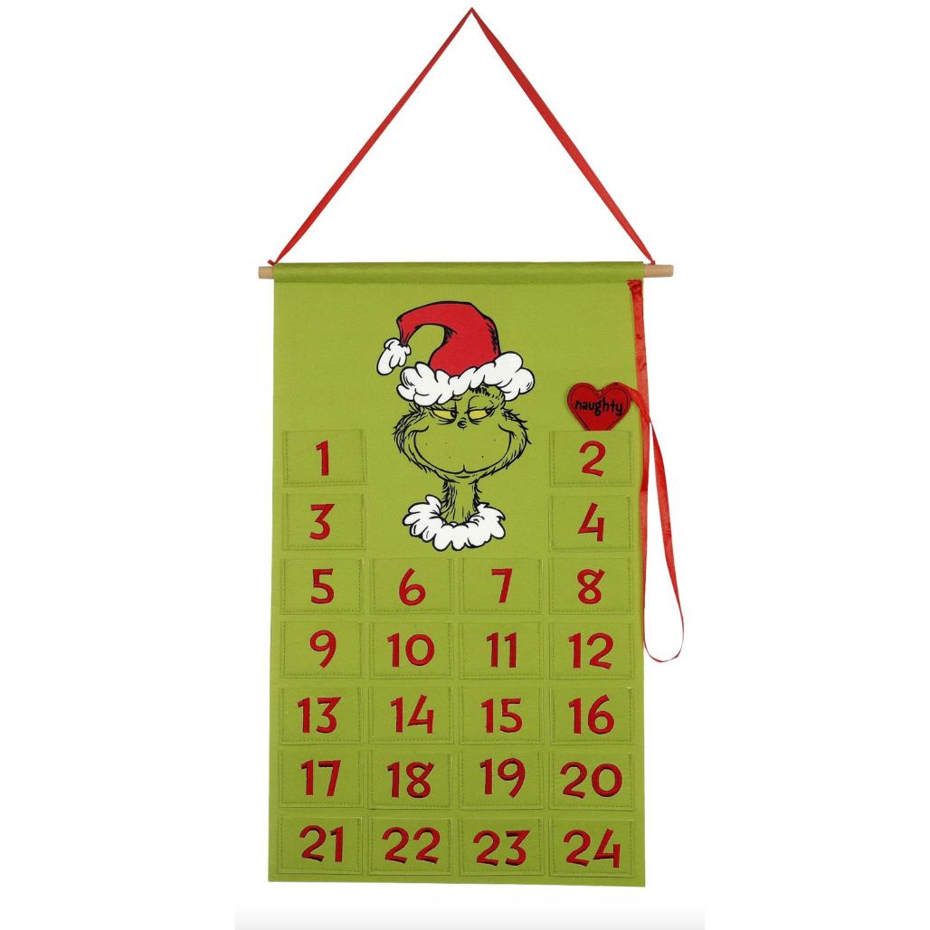 Grinch Countdown Calendar with Naughty/Nice Marker