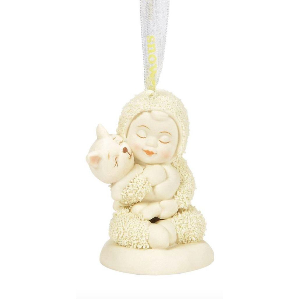 Snowbabies - Cat Cuddles Ornament