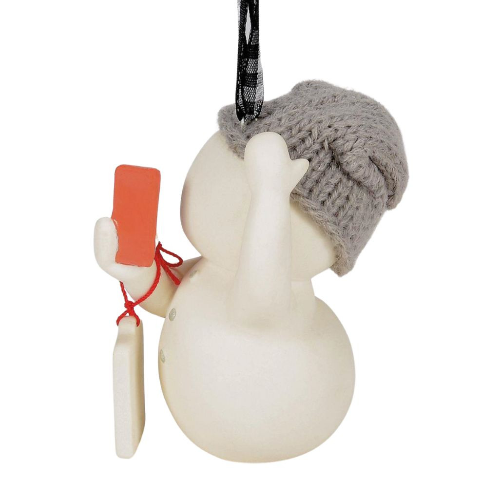 Snowpinions - Pretty as a Peach Ornament