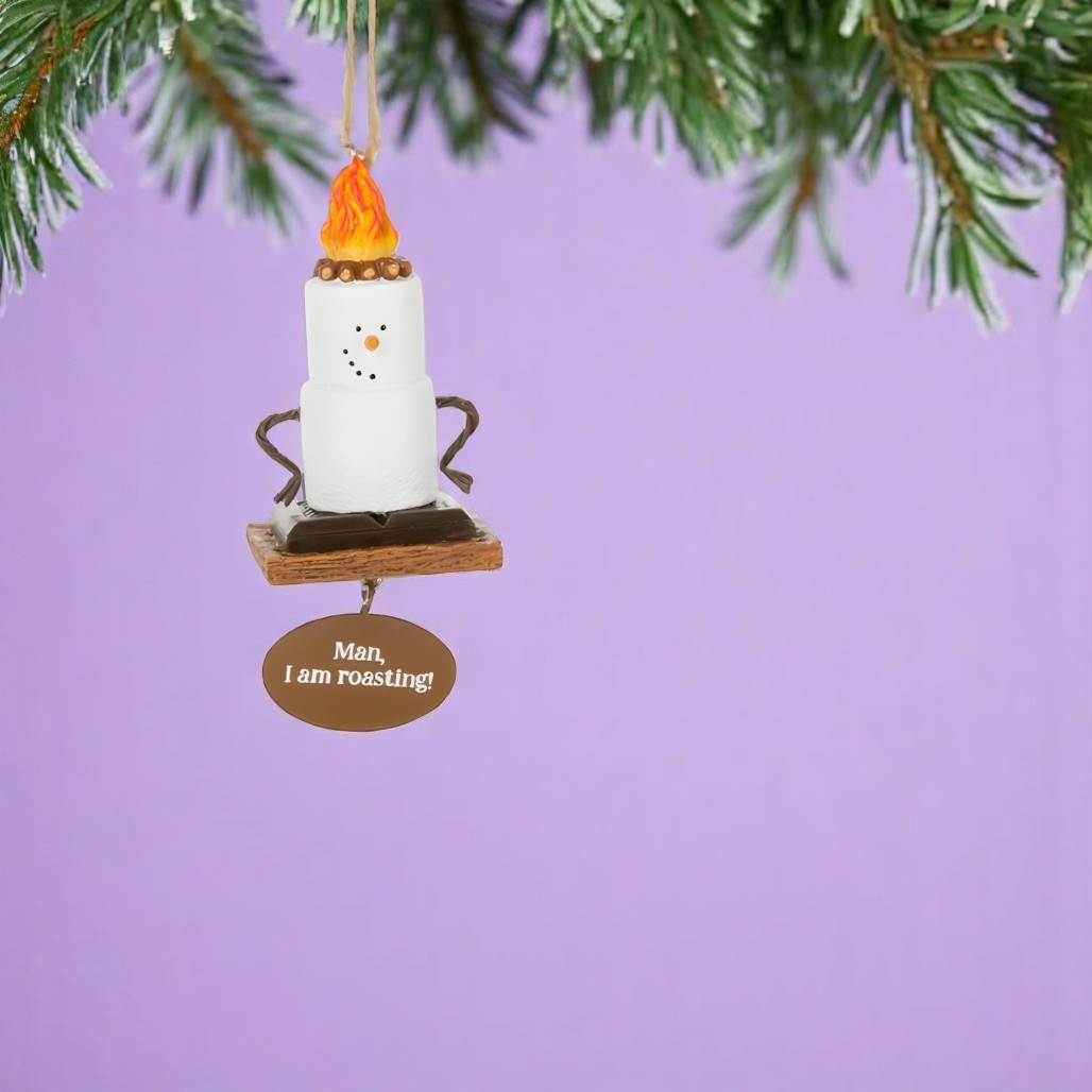 Smores Fire Roasting Ornament