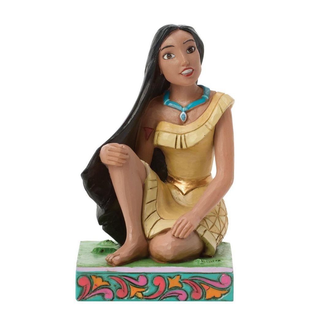 Jim Shore - Disney Traditions - Pocahontas Personality Pose Figurine