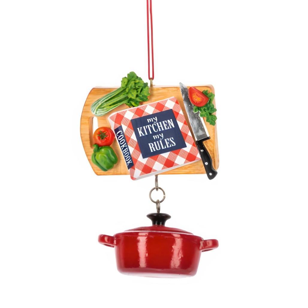 My Kitchen My Rules Ornament