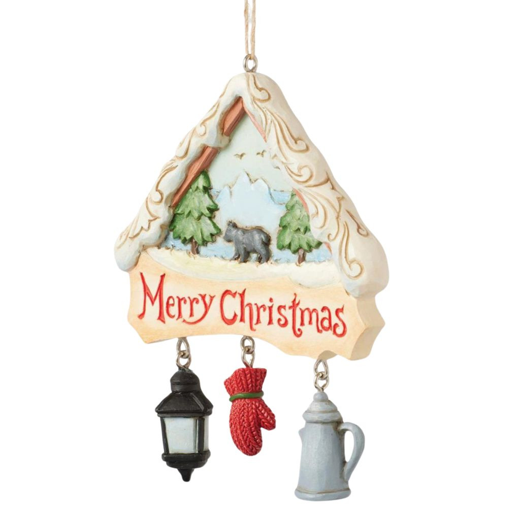 Jim Shore - Heartwood Creek - Christmas at the Lodge Ornament