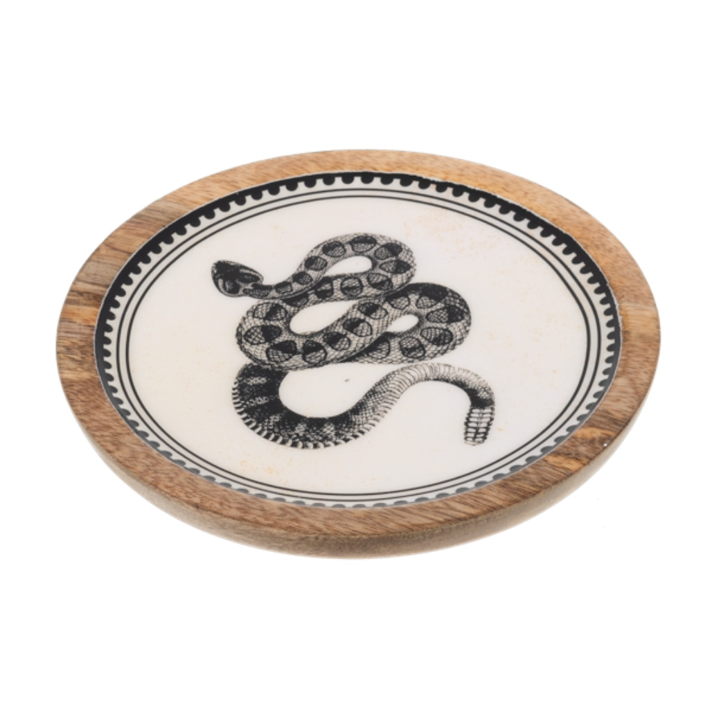 Gothic Snake Halloween Tidbit Tray