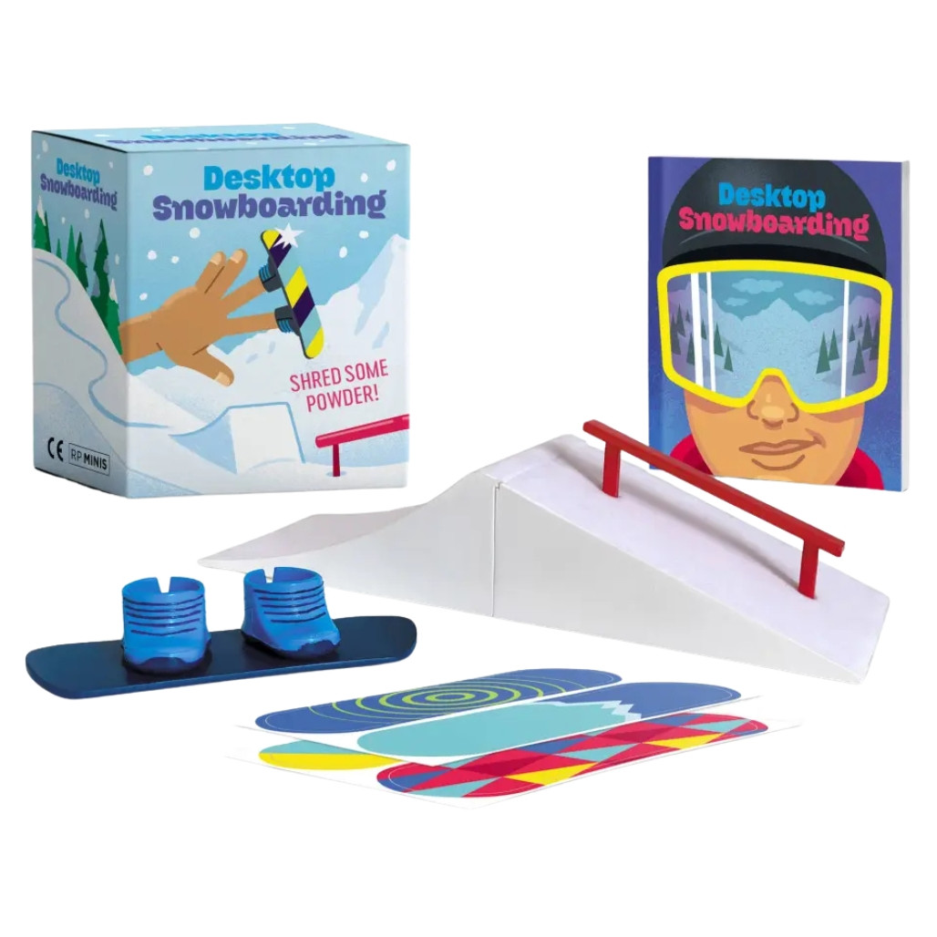 Desktop Snowboarding Mini Fingerboard Kit