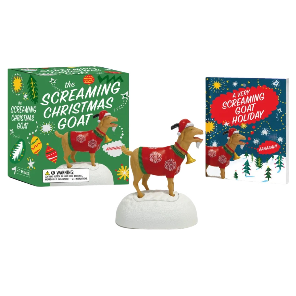 Screaming Christmas Goat
