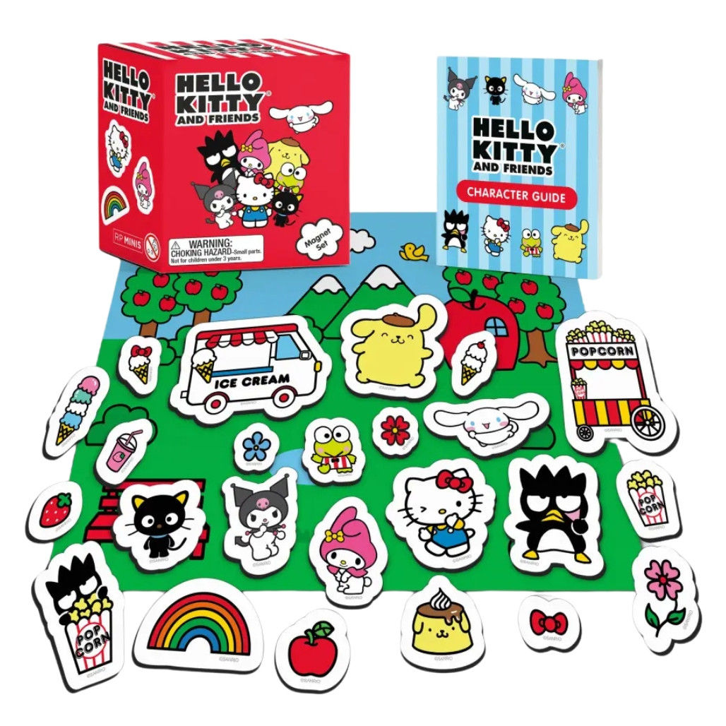 Hello Kitty and Friends Magnet Set