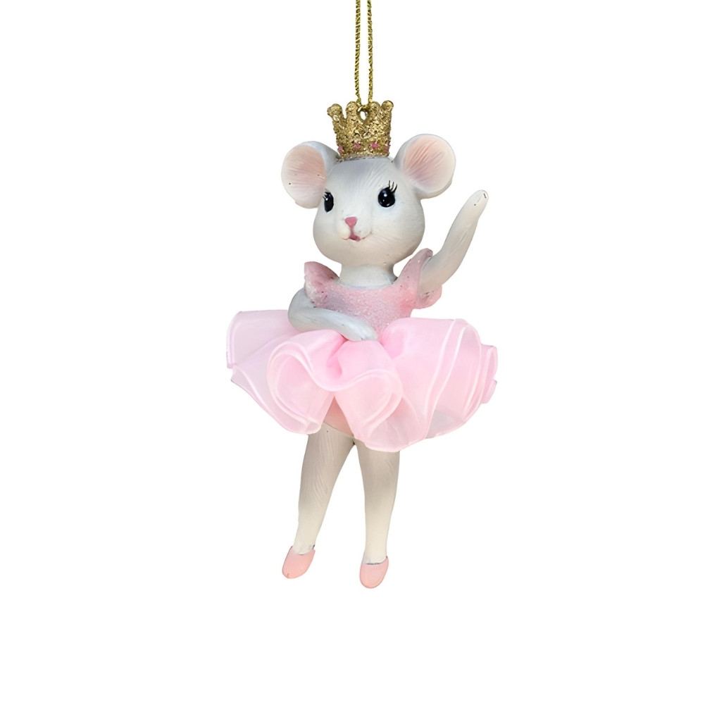 Ballet Mouse Ornament